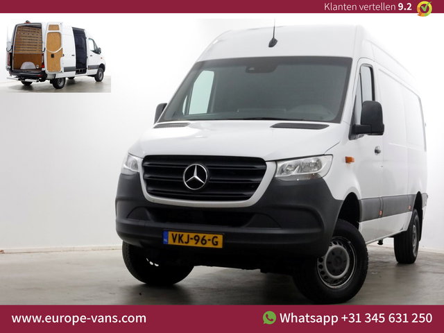 Mercedes-Benz Sprinter - 316 CDI 163pk 7G Automaat L2H2 4x4 ZG1 Airco/Camera/Trekhaak 2800kg 06-2021