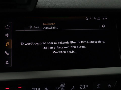 Audi A3 2.0 TFSI S3 quattro | Adaptive cruise | Bang & Olufsen | Matrix LED | Leder/Alcantara | Park Assist | Stoelverwarming | Virtual Cockpit | Carplay | Navigatie | Sportstoelen | Climate control