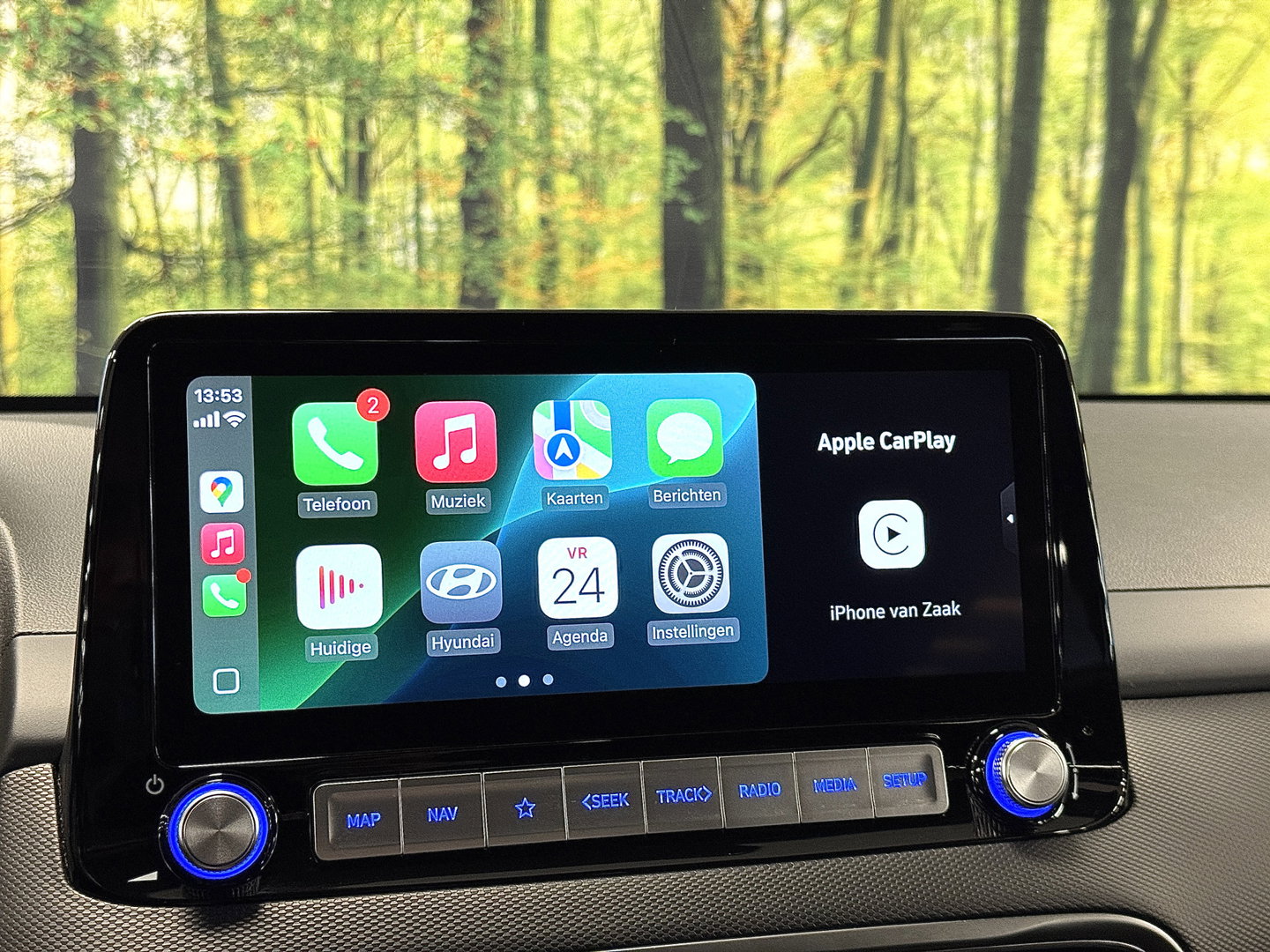 Hyundai KONA EV Comfort Smart 39 kWh | SOH 100% | Standkachel | Krell Sound | Camera | Stuurwielverwarming | Stoelverwarming | Lane Assist | Dodehoeksensor | Adaptieve Cruise Control | DAB |