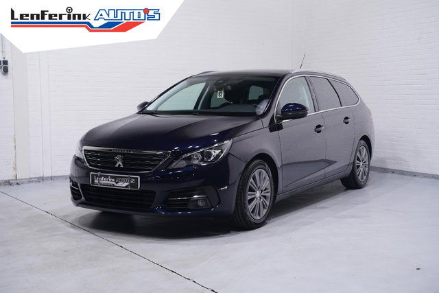 Peugeot 308 - SW 1.2 PureTech Blue Lease Premium NAP Navi Clima Panodak Camera Leder/stof