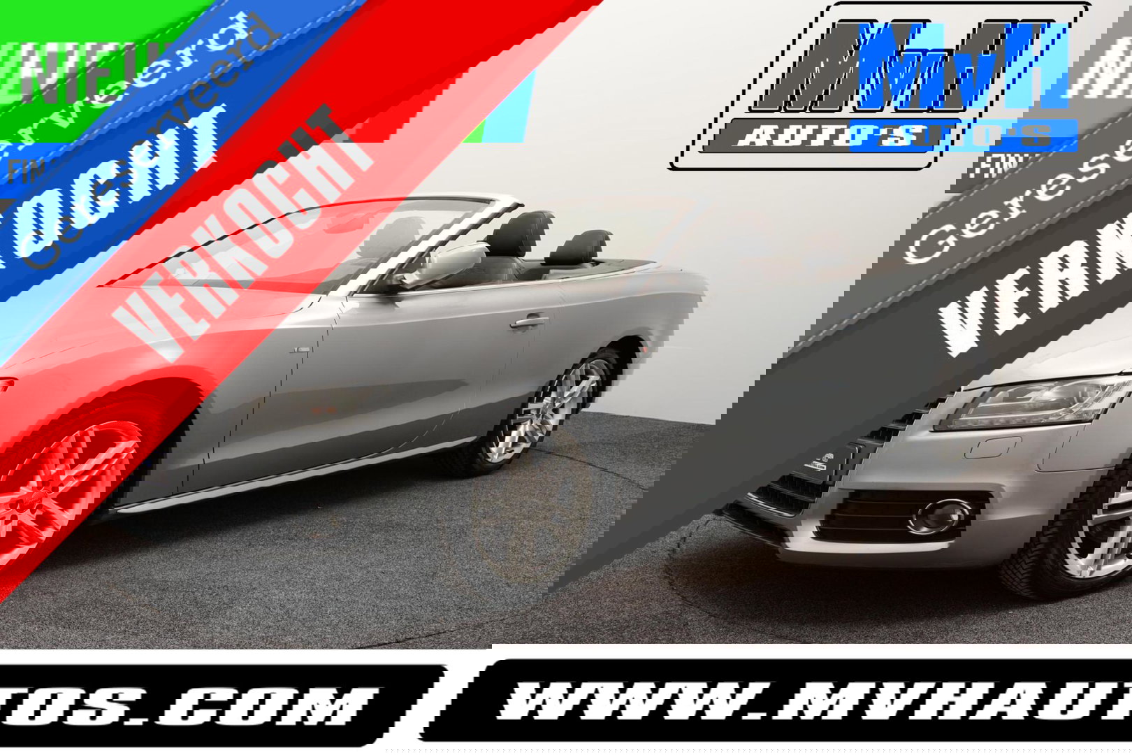 Audi A5 Cabriolet 2.0 TFSI 2x S-Line|18 INCH|STOELVERW|XENON