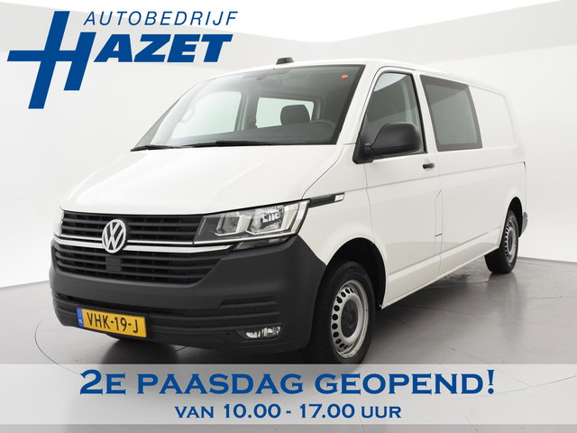 Volkswagen Transporter - T6.1 2.0 TDI DUBBEL CABINE L2H1 + COMFORTSTOELEN | TREKHAAK | APPLE CARPLAY | CRUISE CONTROL