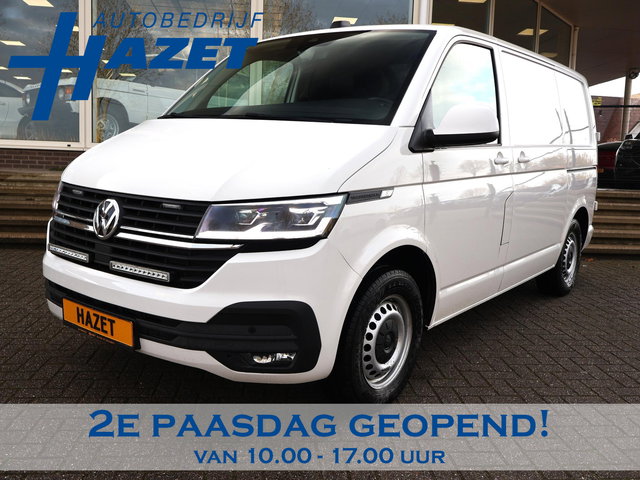Volkswagen Transporter - 2.0 TDI 4MOTION 150 PK DSG + WP INRICHTING | LED | 2 SCHUIFDEUREN | STANDKACHEL | ADAPTIVE CRUISE | TREKHAAK | CARPLAY | CAMERA