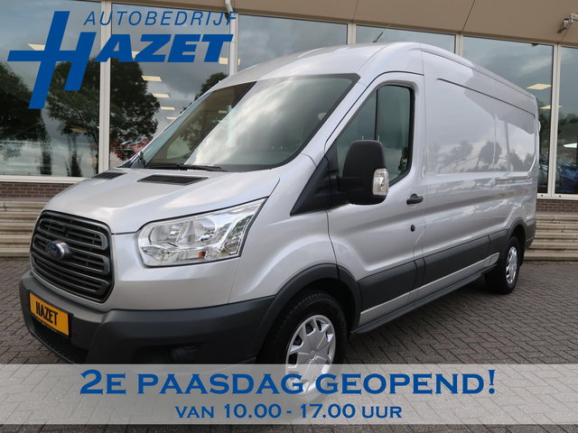 Ford Transit - 350 2.0 TDCI 170 PK AUT. L2H2 EURO 6 + TREKHAAK | APPLE CARPLAY | NAVIGATIE