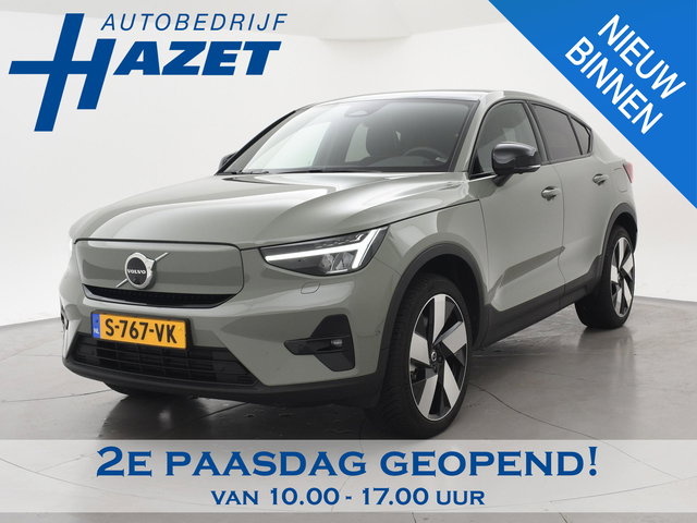 Volvo C40 - RECHARGE TWIN ULTIMATE 78 kWh 408 PK SAGE GREEN + ELEK. TREKHAAK | 20 INCH | PANORAMA | PILOT ASSIST | ACC | HK