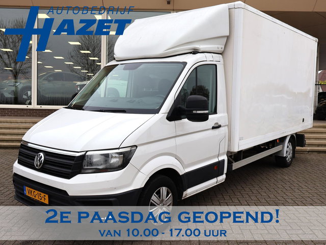 Volkswagen Crafter - 35 2.0 TDI 140 PK EURO 6 BAKWAGEN MEUBELBAK + APPLE CARPLAY | AIRCO | GEVEERDE STOEL