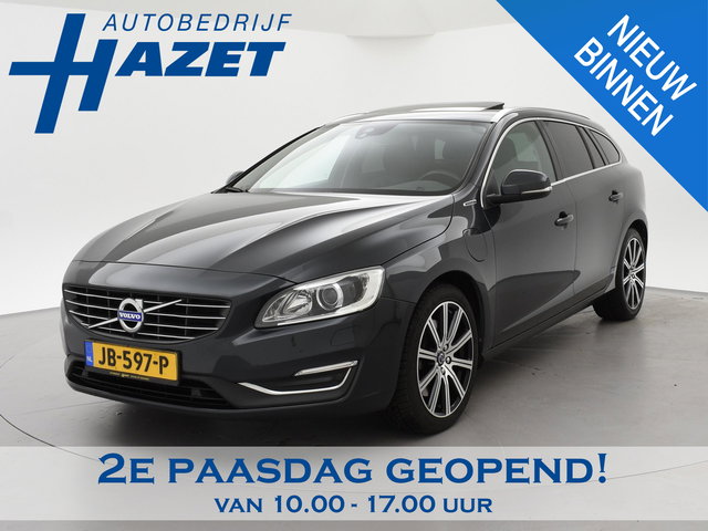 Volvo V60 - 2.4 D6 TWIN ENGINE SUMMUM EURO 6 + SCHUIFDAK | TREKHAAK | SPORTSTOELEN | 18 INCH LMV
