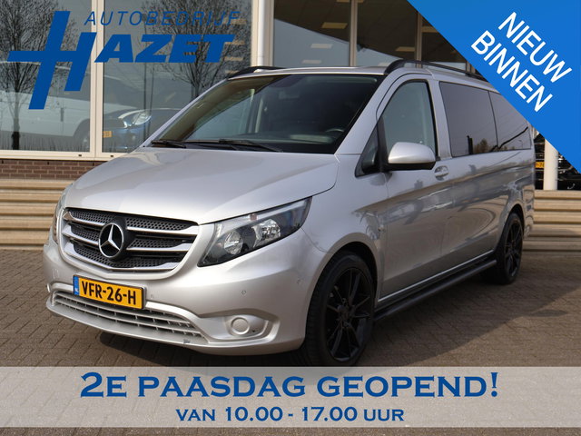 Mercedes-Benz Vito - 114 CDI 136 PK AUT. LANG DUBBEL CABINE + LEDER | 19 INCH LMV | TREKHAAK | NAVIGATIE