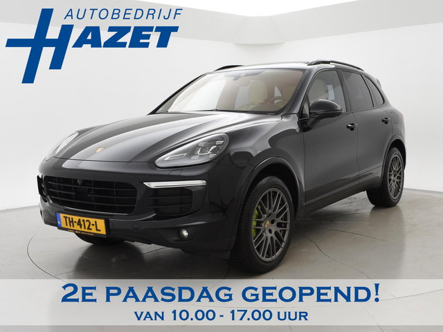 Porsche Cayenne - 3.0 S E-HYBRID 416 PK + ADAPTIVE CRUISE | PANORAMA | 360 CAMERA | LUCHTVERING | APPLE CARPLAY | BOSE
