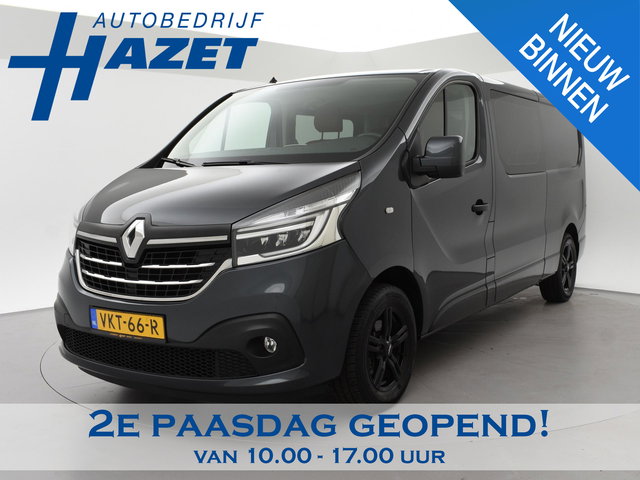 Renault Trafic - 2.0 DCI L2H1 DUBBEL CABINE + ROOD LEDER | LMV | PREMIUM AUDIO | APPLE CARPLAY | LED | NAVIGATIE | DAB