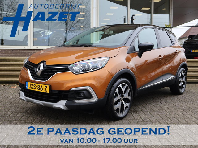 Renault Captur - 0.9 TCe LIMITED + STOELVERW. | DAB | NAVIGATIE | CRUISE | 17 INCH | ZWART DAK | PRIVACY GLASS
