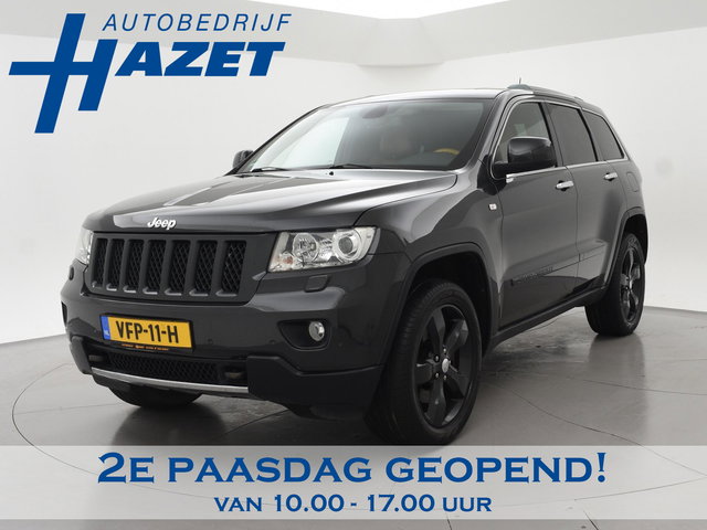 Jeep Grand Cherokee - 3.6 V6 OVERLAND GRIJS KENTEKEN + PANORAMA | LEDER | LUCHTVERING | TREKHAAK | CAMERA | 20 INCH | DUBBEL GLAS