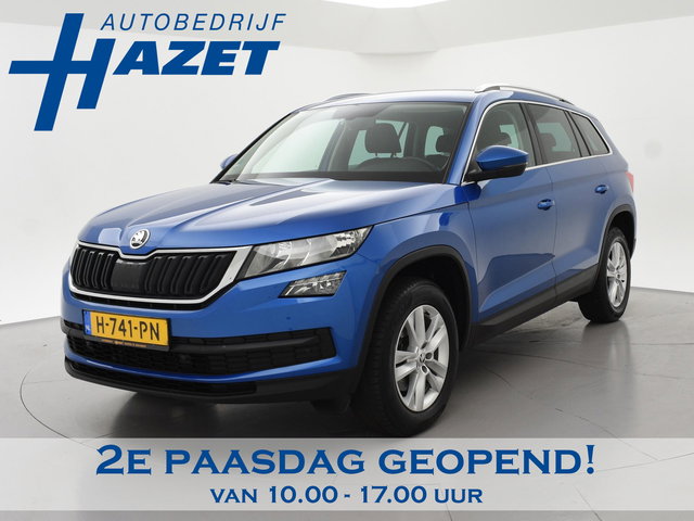 Škoda Kodiaq - 1.5 TSI 150 PK DSG AUT. *RACE BLUE METALLIC* + WEGKLAPBARE TREKHAAK 1800 KG