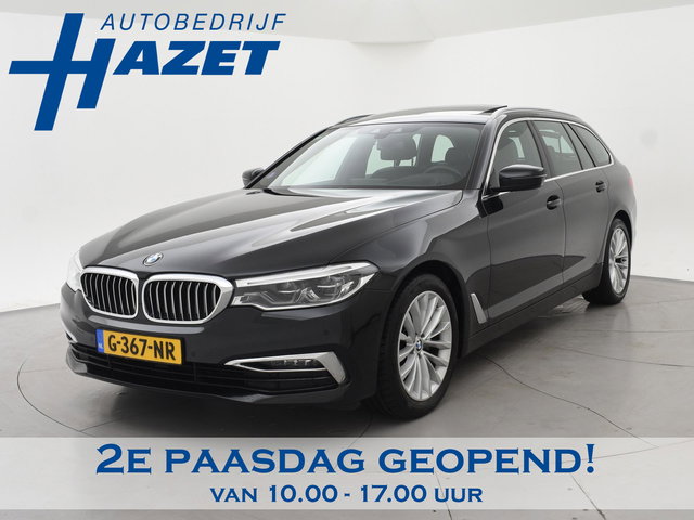 BMW 5 Serie - Touring 520i HE LUXURY + PANORAMA | HEAD-UP | LIVE COCKPIT | 1e EIGENAAR | SFEERVERLICHTING | LEDER