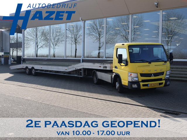 Mitsubishi Canter - 3C15 3.0 DI AUT. BE-COMBI TREKKER/OPLEGGER VELDHUIZEN AUTOTRANSPORTER VOOR 3 AUTO'S