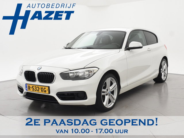 BMW 1 Serie - 118i 3-DEURS + LEDER | SPORTSTOELEN | STOELVERW. | 18 INCH