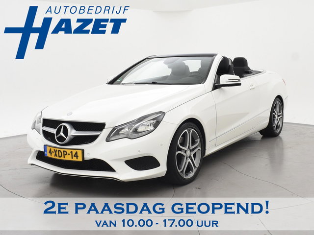 Mercedes-Benz E-Klasse - Cabrio 200 AUT. FACELIFT / NIEUW MODEL + AFN. TREKHAAK + NEKVERWARMING | LEDER | LED | STOELVERW. |