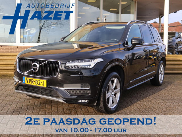 Volvo XC90 - 2.0 T5 AWD 254 PK AUT. BENZINE GRIJS KENTEKEN VAN + WEGKL. TREKHAAK | ADAPTIVE CRUISE | LEDER | CAMERA