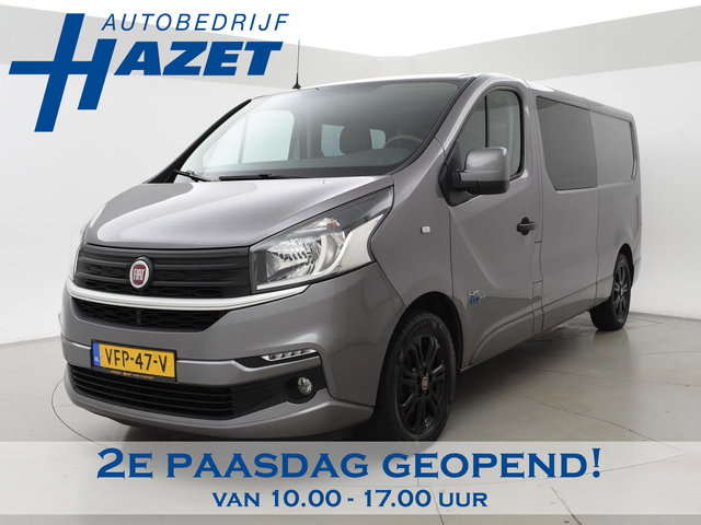 Fiat Talento - 2.0 MJ 145 PK L2H1 DUBBEL CABINE + LMV | TREKHAAK | AIRCO | CRUISE | GEÏSOLEERDE LAADRUIMTE