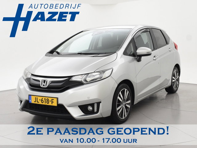 Honda Jazz - 1.3 i-VTEC AUT. ELEGANCE + AFN. TREKHAAK | CAMERA | NAVIGATIE | PARKEERSENSOREN | CLIMATE | CRUISE CONTROL
