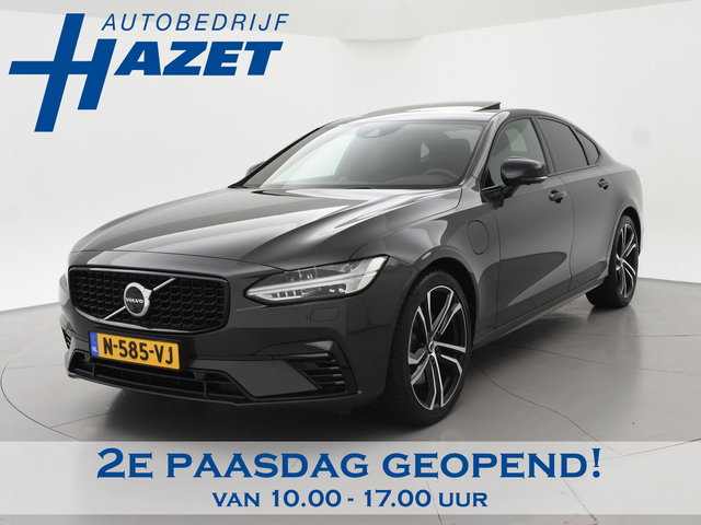 Volvo S90 - 2.0 T8 390 PK HYBRID AWD R-DESIGN POLESTAR BOWERS & WILKINS | SCHUIFDAK | TREKHAAK | LUCHTVERING | 360 CAMERA | 20 INCH
