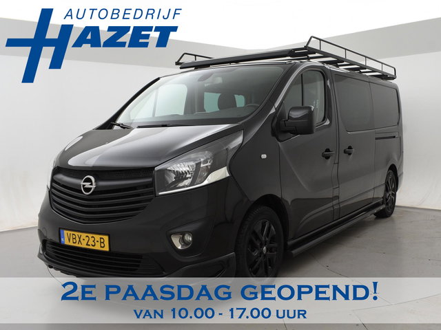 Opel Vivaro - 1.6 CDTI 145 PK DUBBEL CAB. IRMSCHER GT 058/100 + 2 SCHUIFDEUREN | LEDER | CAMERA | STOELVERW. | TREKHAAK 2000 KG