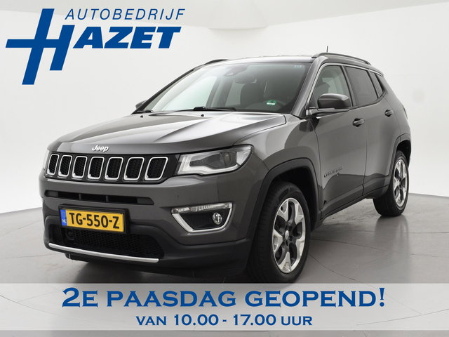 Jeep Compass - 1.4 MULTIAIR 170 PK AUT. 4X4 LIMITED + BEATS AUDIO | APPLE CARPLAY | STUURVERWARMING