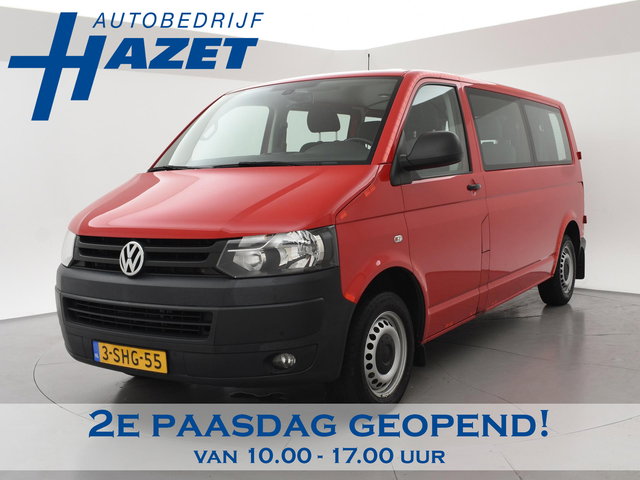 Volkswagen Transporter - Kombi 2.0 TDI 140 PK DSG AUT. L2H1 8-PERS. *98.138 KM* + TREKHAAK | COMFORTSTOELEN | NAVIGATIE