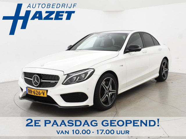 Mercedes-Benz C-Klasse - 43 AMG 4MATIC + HEAD-UP | DISTRONIC+ | BURMESTER | SFEERVERLICHTING | 360 CAMERA