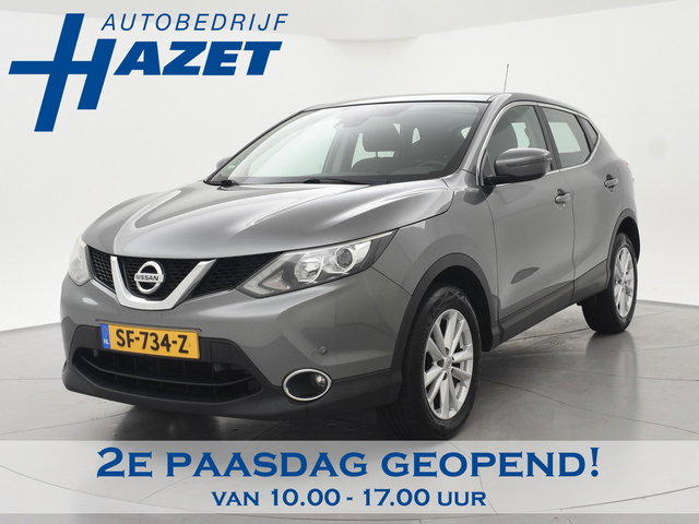 Nissan QASHQAI - 1.2 + CAMERA | NAVIGATIE | STOELVERWARMING | DAB | PDC | 17 INCH | CLIMATE | CRUISE CONTROL