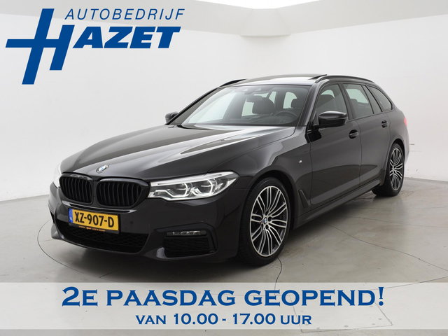 BMW 5 Serie - Touring 520i 184 PK M-SPORT H.E. AUT. *ALMANDINBRAUN* + PANORAMA | NAPPA LEDER | HEAD-UP | 19 INCH