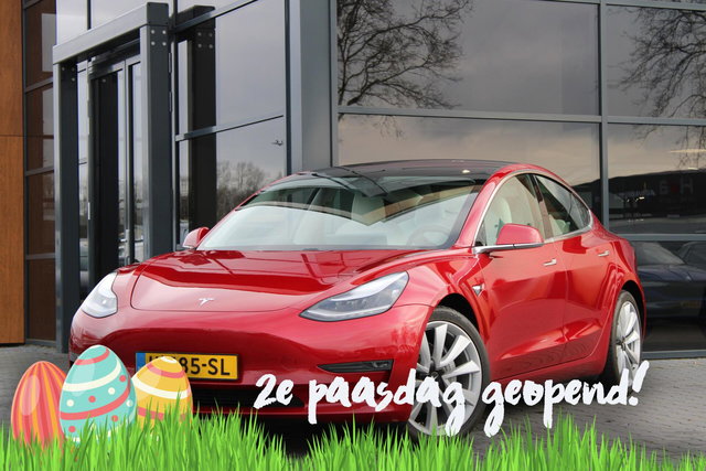 Tesla Model 3 - Long Range AWD 75 kWh | Wit leer | Org. NL!