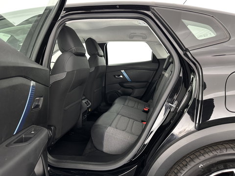 Citroën Ë-C4 X Feel Pack 50 kWh [ 3-Fase-11Kw ] {SOH-91%} (INCL-BTW) *HEATPUMP | FULL-LED | LEATHER-FABRIC | DIGI-COCKPIT | DAB | COMFORTSEATS | CAMERA | ECC | CARPLAY | LANE-ASSIST | PDC | CRUISE | 18''ALU*