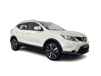 Nissan QASHQAI - 1.2 Tekna *PANO | FULL-LEATHER | TOP-VIEW | BLIND-SPOT | NAVI-FULLMAP | HEATED-COMFORTSEATS | KEYLESS | DAB+ | PRIVACY-GLASS | 19''ALU | TOWBAR*