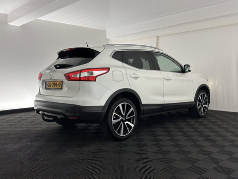 Nissan QASHQAI 1.2 Tekna *PANO | FULL-LEATHER | TOP-VIEW | BLIND-SPOT | NAVI-FULLMAP | HEATED-COMFORTSEATS | KEYLESS | DAB+ | PRIVACY-GLASS | 19''ALU | TOWBAR*