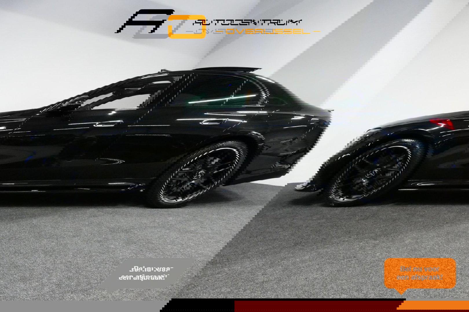 Mercedes-Benz E-Klasse 300 e AMG Line / E53 Diffuser / Maxton Design Bodykit V.2 / Panoramadak / Elektr. verstelbare voorstoelen + memory / Burmester 4D Surround Sound / Stoelkoeling & -verwarming / HUD / Apple Carplay - Android Auto / Ambienteverlichting / Rondomzichtcamera / 