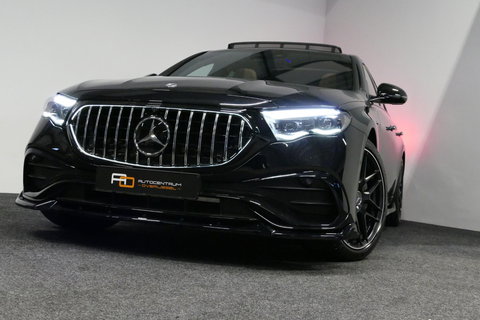 Mercedes-Benz E-Klasse 300 e AMG Line / E53 Diffuser / Maxton Design Bodykit V.2 / Panoramadak / Elektr. verstelbare voorstoelen + memory / Burmester 4D Surround Sound / Stoelkoeling & -verwarming / HUD / Apple Carplay - Android Auto / Ambienteverlichting / Rondomzichtcamera / 