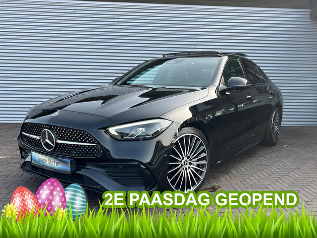Mercedes-Benz C-Klasse - 180 AMG Line night pakket panoramadak  vol vol