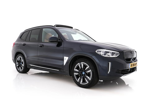 BMW iX3 High Executive 80 kWh [ 3-Fase ] {SOH-98%} (INCL-BTW) Aut. *PANO | LEATHER | HARMAN/KARDON | FULL-LED | BLINDSPOT | MEMORY-PACK | DIGI-COCKPIT | HEATED-SPORTSEATS | KEYLESS | TOPVIEW | DAB+ | NAVI-FULLMAP | HEAD-UP | ...