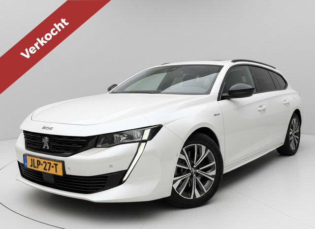 Peugeot 508 - SW 1.6 Autom HYbrid Cruise Carplay Led Camera 22 Eerste Eigenaar Vol Opties 47893 KM Gereden Facelift Model