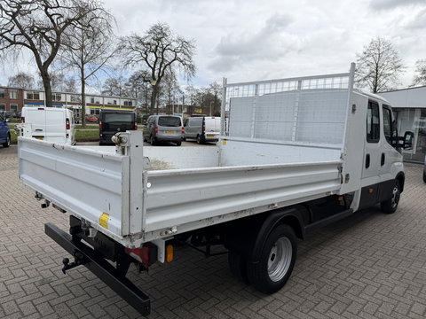 Iveco Daily 35C14D euro 6 / DC 6 persoons / JPM kipper / vaste prijs rijklaar € 24.950 ex btw / lease vanaf € 407 / dubbellucht / cruise en climate control / trekhaak 3500 kg !