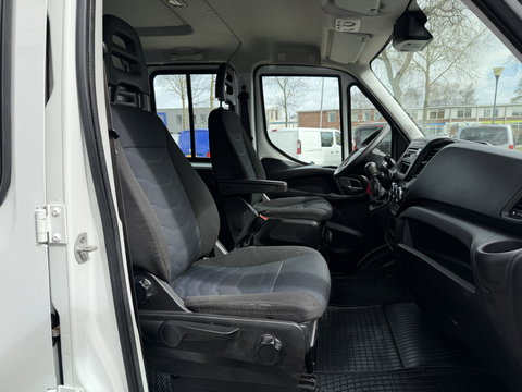Iveco Daily 35C14D euro 6 / DC 6 persoons / JPM kipper / vaste prijs rijklaar € 24.950 ex btw / lease vanaf € 407 / dubbellucht / cruise en climate control / trekhaak 3500 kg !
