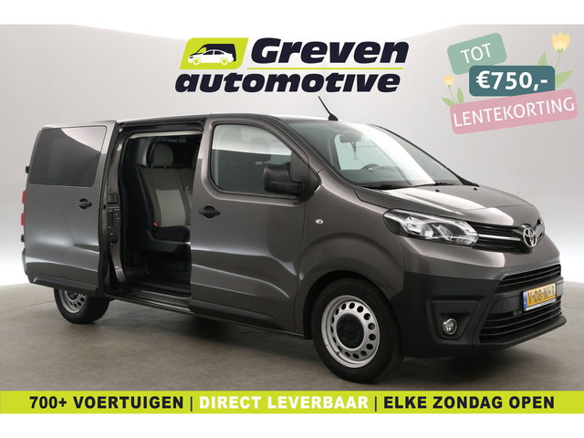 Toyota ProAce - 2.0 D-4D L3H1 | 145PK | DC | 6-Zits | Airco | Camera | Carplay | Trekhaak | Cruise | Parkeersens.