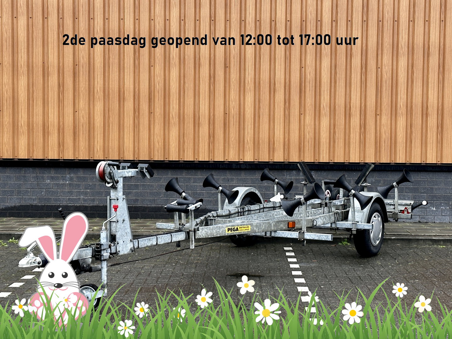 PEGA BOOTTRAILER RH600/525 750 KG