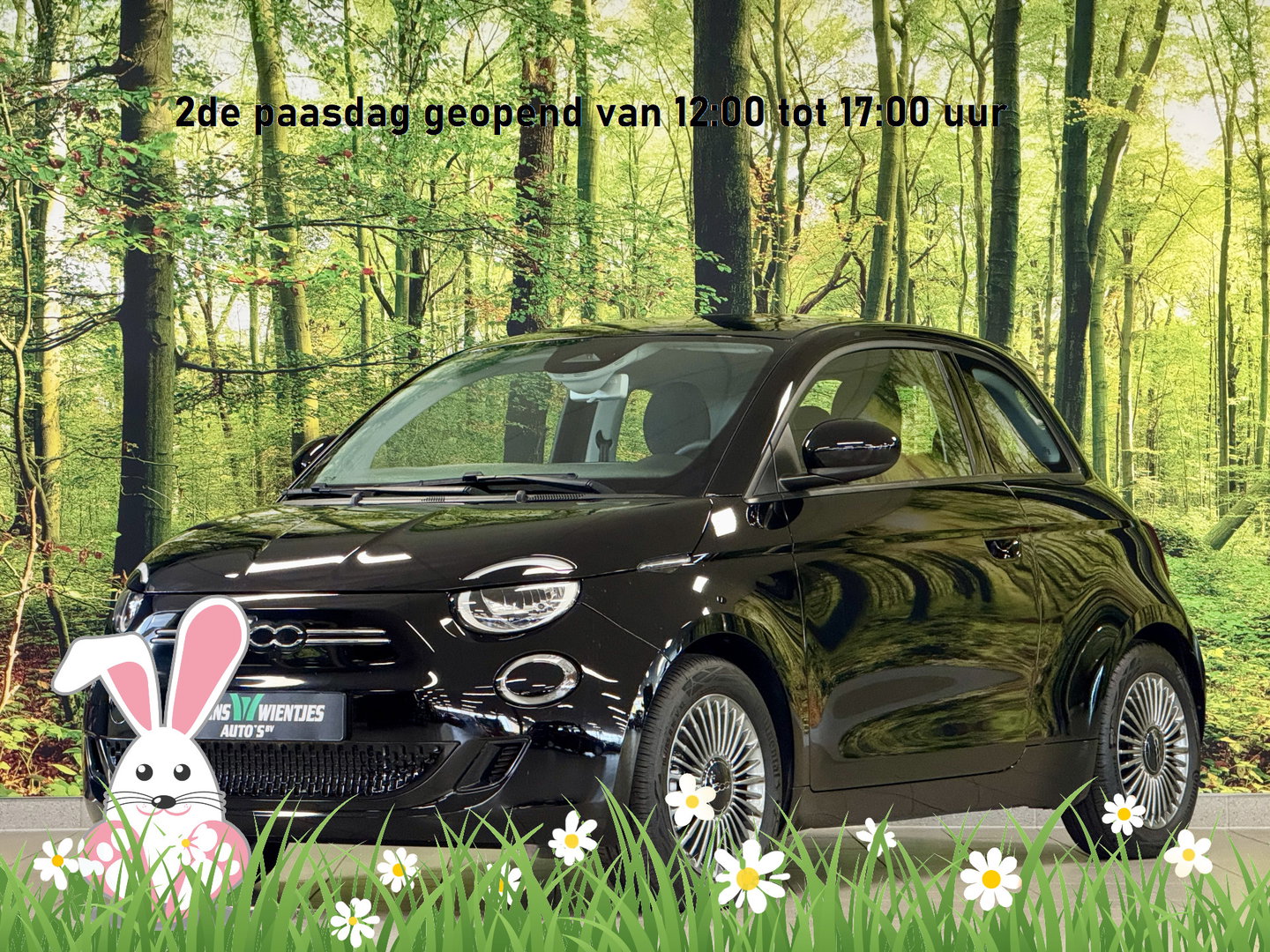 Fiat 500 Icon 42 kWh | Navigatie | Cruise Control | 16" Lichtmetaal | Lane Assist | Apple Carplay | Android Auto | DAB | Keyless Go |