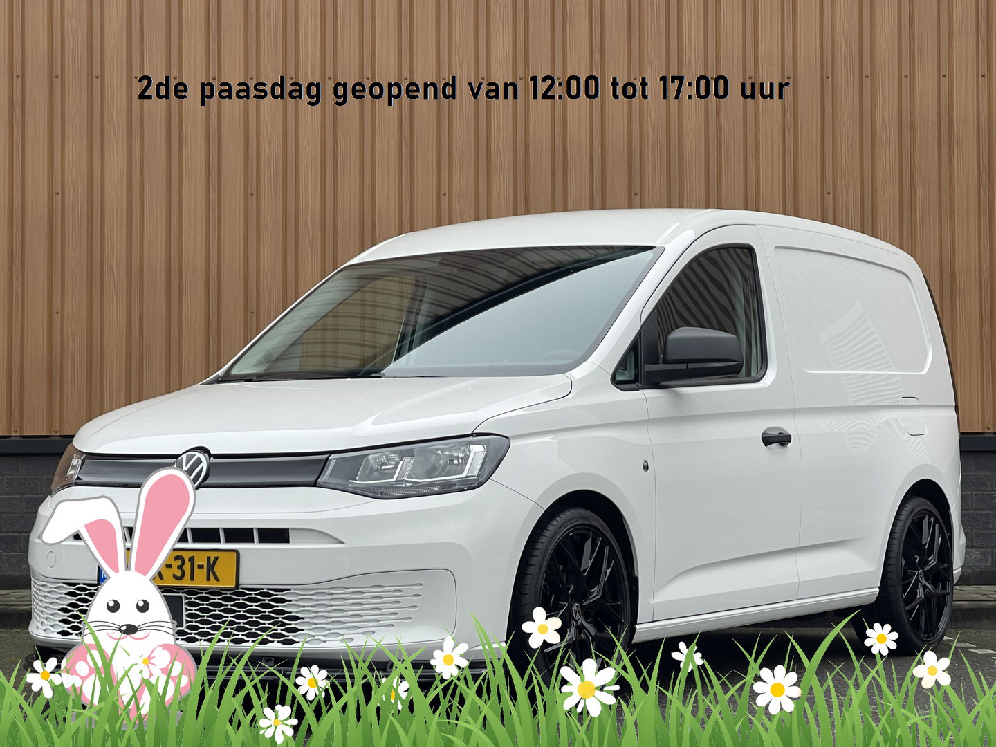 Volkswagen Caddy Cargo 2.0 TDI Comfort | Eibach Verlaagd | Apple Carplay | Cruise Control | Parkeersensoren Achter | Bluetooth | Stop&GO | Trekhaak | 19'' Lichtmetaal |