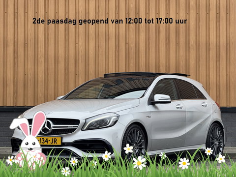 Mercedes-Benz A-Klasse AMG 45 4MATIC | Cruise Control | Panoramadak | Achteruitrijcamera | Stoelverwarming | Parkeersensoren | Navigatie | Stop&Go |
