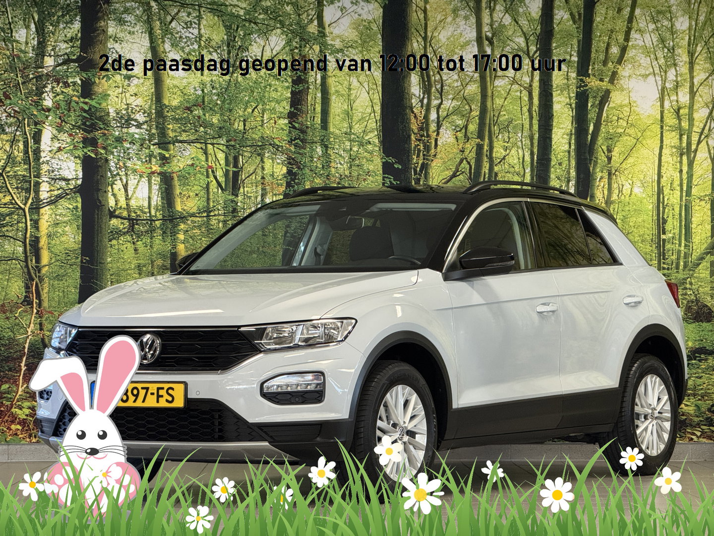 Volkswagen T-Roc 1.5 TSI Sport | Apple Carplay | Android Auto | Navigatie | Camera | Adaptieve Cruise Control | Lane Assist | Trekhaak | Parkeersensoren | Front Assist |  Airconditioning | Elektrische Ramen |