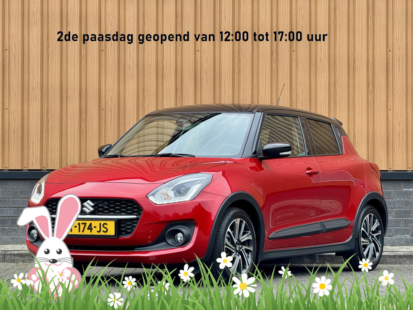 Suzuki Swift 1.2 Style Smart Hybrid | Adaptive Cruise Control | Apple Carplay | Android Auto | Camera | Lane Assist | Dodehoeksensor | Navigatie | Stoelverwarming | Afneembare Trekhaak | 16" Lichtmetaal | DAB |