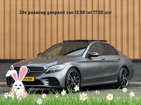 Mercedes-Benz C-Klasse 200 Business Solution AMG Plus Upgrade Edition | Burmester | Panoramadak | Sfeerverlichting | Apple Carplay | Android Auto | Camera | Lane Assist | Dodehoeksensor | LED |